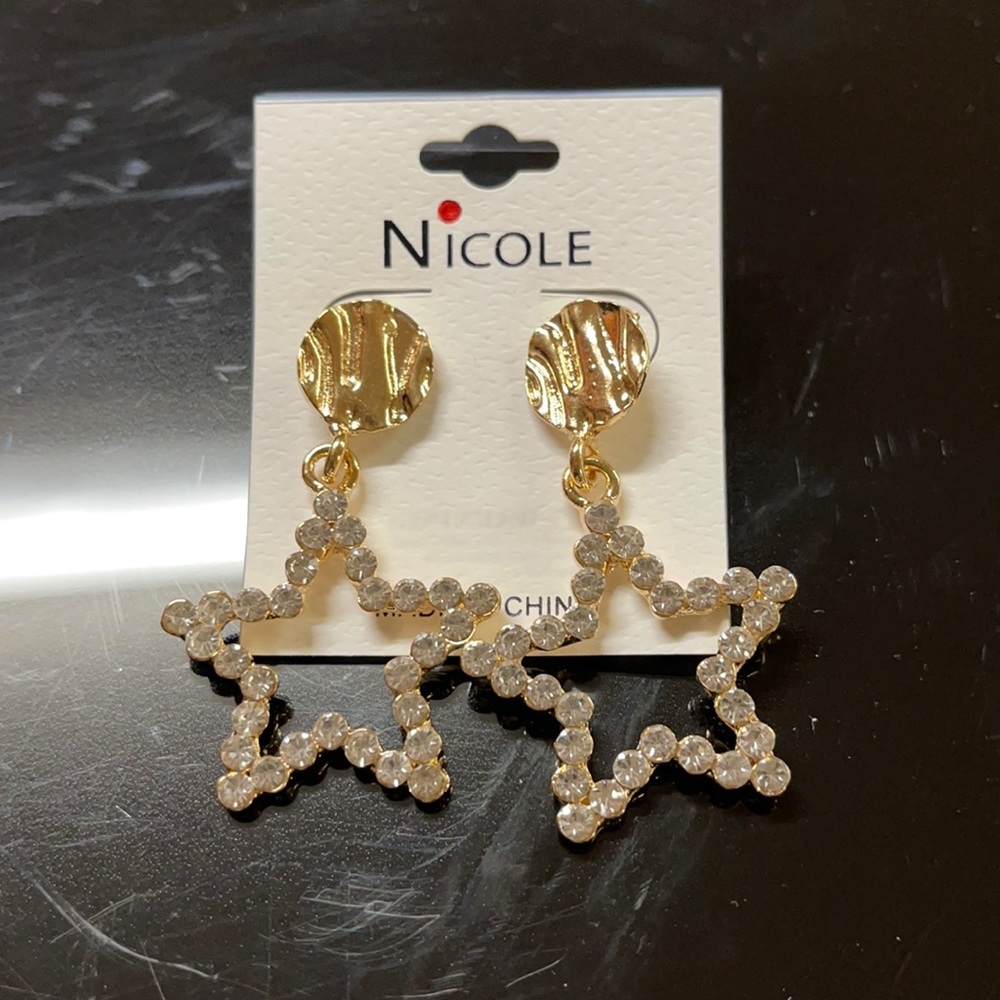 Star Bling Earrings